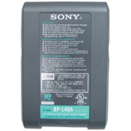 Sony BPL-40 Memory Free Lithium-Ion 43.2 watt hour Rechargeable Battery with V mount.
