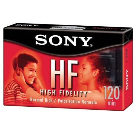 Sony 120 Minute Audio Cassette Tape.