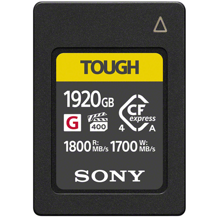 Sony CEA-G Series TOUGH 1920GB CFexpress Type-A Memory Card