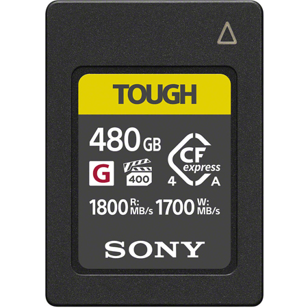 Sony CEA-G Series TOUGH 480GB CFexpress Type-A Memory Card