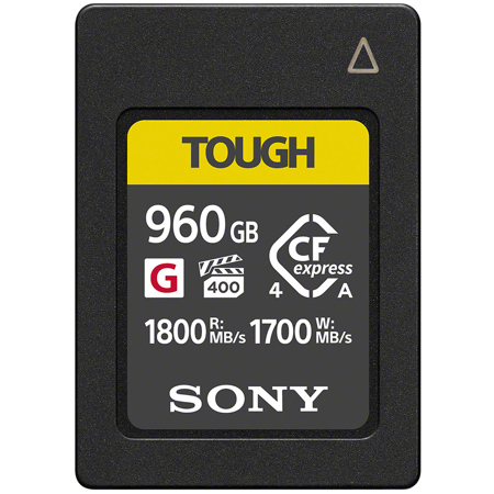 Sony CEA-G Series TOUGH 960GB CFexpress Type-A Memory Card