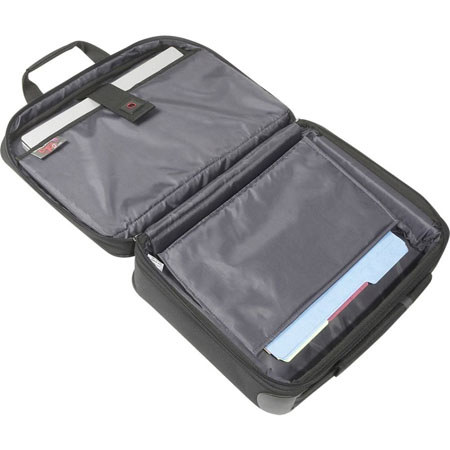 Solo Smart Strap CheckFast Laptop Portfolio, Black