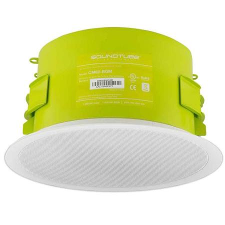 SoundTube CM62-BGM 6.5" In Ceiling Speaker, White, Single