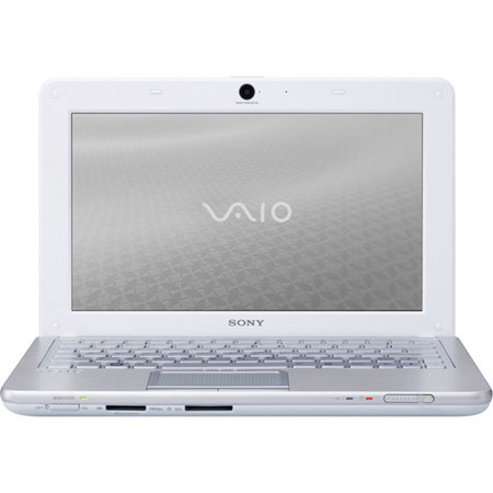 Sony Vaio VPC-W121AX/W Netbook w/250GB HDD, White