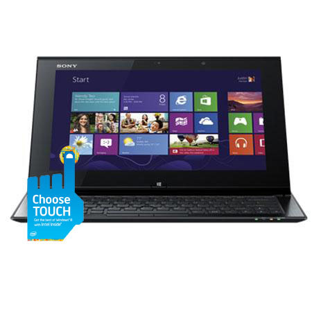 Sony VAIO Duo 11 Series 11.6" Touch Ultrabook Tablet, 6GB RAM, 128GB SSD