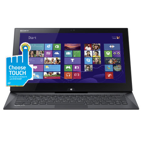 Sony VAIO Duo 13 13.3" Full HD Touchscreen Convertible Notebook, 256GB SSD