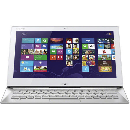 Sony VAIO Duo Series 13 13.3" Touchscreen Convertible Ultrabook, 8GB RAM, White