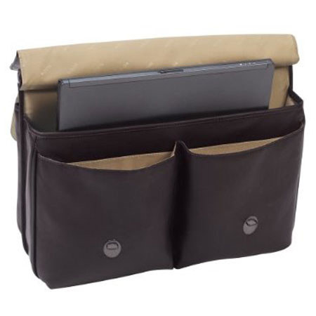 Solo Bags Solo D535-3 16" Laptop Portfolio Case, Espresso