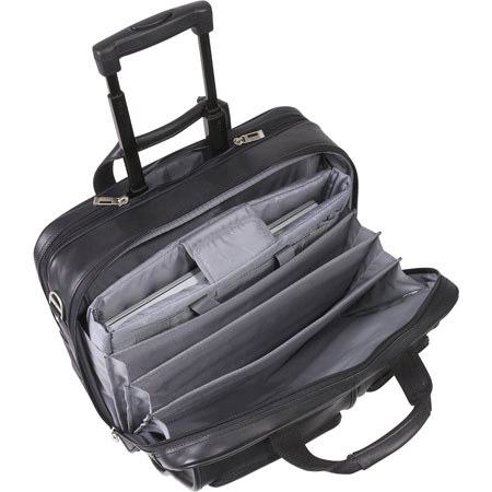 Solo Bags Solo CheckFast 15.6" Rolling Laptop Case, Black