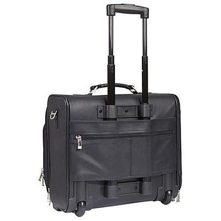 Solo 15.6" Rolling Laptop Overnighter, Black