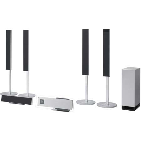 Sony DAV-LF1H Platinum 5.1-Channel Home Theater DVD Dream System with 6 Speakers & Integrated Top Loading DVD / CD / AM-FM Tuner Player