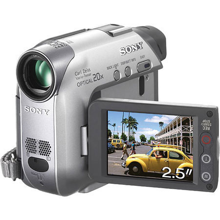 Sony DCR-HC21 "PAL" Digital Mini-DV Handycam Camcorder with 2.5" Swivel LCD Screen, 20x Optical Zoom, 800x Digital Zoom