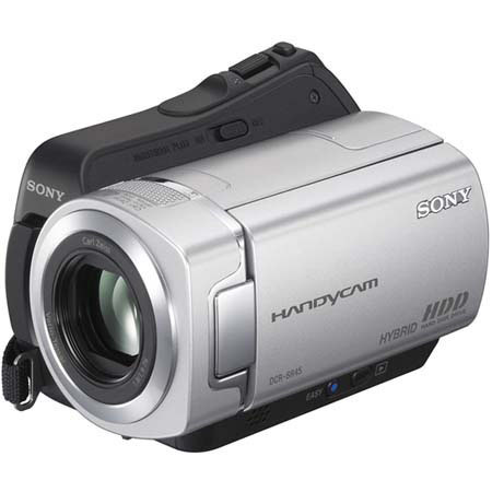 Sony DCR-SR45 30GB HDD Handycam Camcorder, Carl Zeiss Vario-Tessar Lens, 40x Optical/2000x Digital Zoom Lens, 2.7" Touch Panel SwivelScreen LCD