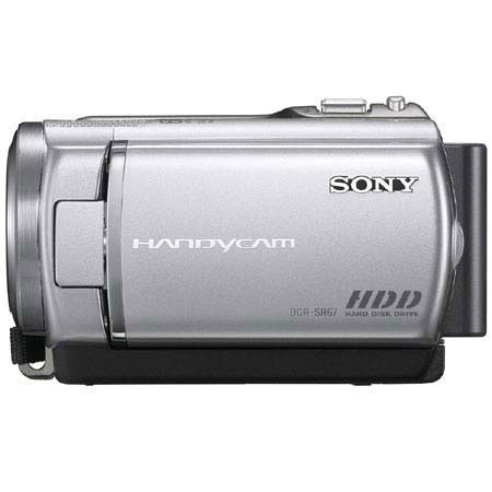 Sony DCRSR67E PAL 80GB HDD Camcorder, 2.7in Touch LCD