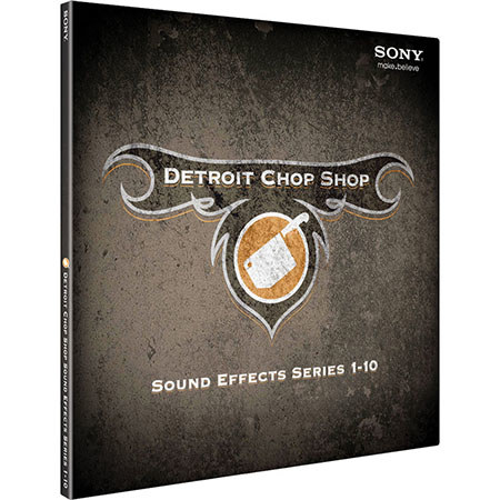 Sony The Detroit Chop Shop Sound Effect Series: Volume 1-10