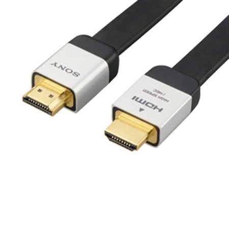 Sony 10' Flat High Speed 4K/3D/Ethernet HDMI 1.4 Cable