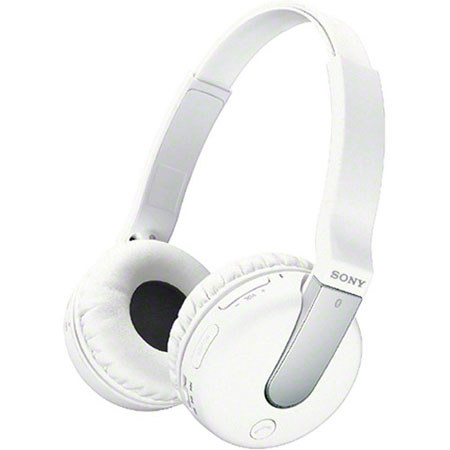Sony DR-BTN200 Bluetooth Wireless Headphones, Whit