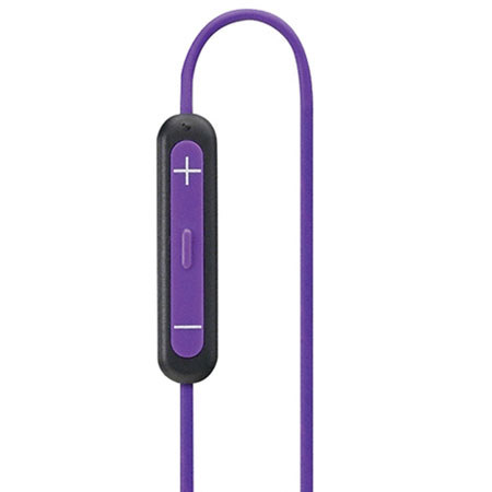Sony PIIQ In-Ear Stereo Headphones with Mic, Violet
