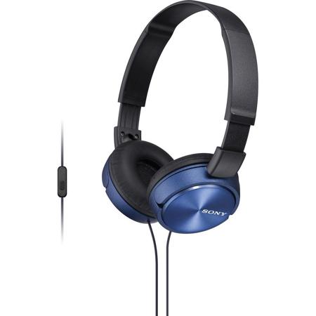 Sony ZX MDRZX310AP Stereo Headset, Blue