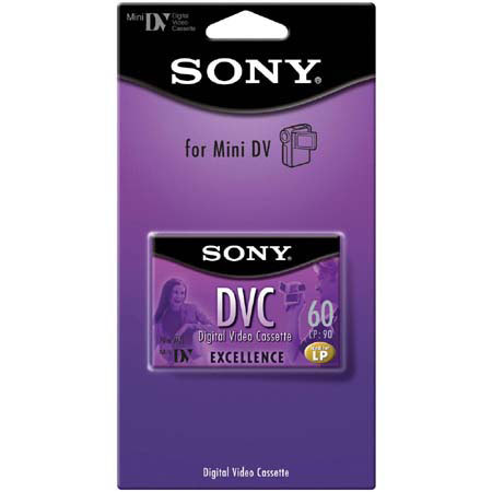 Sony DVM-60EX 60-Minute Excellence DV Tape