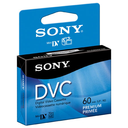 Sony DVM-60PRRH 60 Min Premium Mini DV Video Cassette