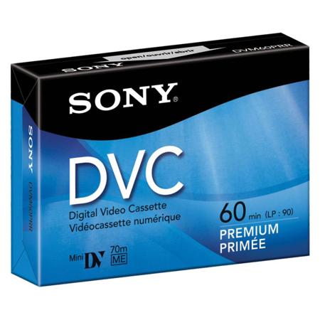 Sony DVM-60PR 60 Minutes Premium Mini DV Video Tape Cassette