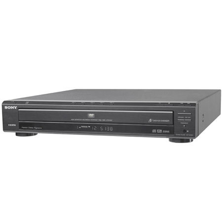 Sony DVPNC85H/B 5-Disc DVD/CD Progressive Scan Changer, Black #DVPNC85HB