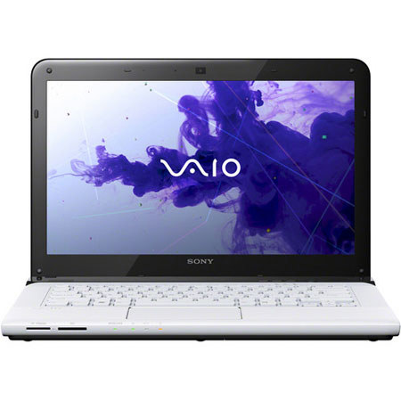 Sony VAIO E Series 14" Notebook Computer, 6GB RAM, White