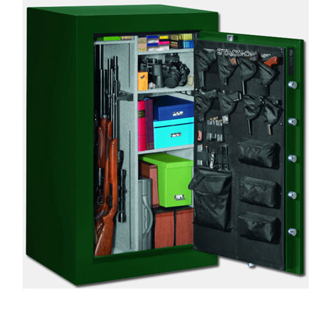 Stack-On 36 Gun Safe with Electronic Lock and Door Storage, Matte Hunter Green