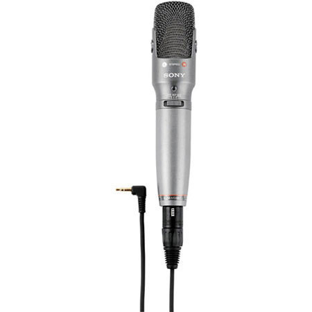 Sony ECMMS957 1 Point Wired,Stereo Condenser Microphone