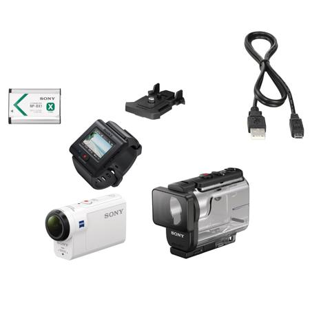 Sony HDR-AS300R 8.2MP Action Camera with Live View Remote