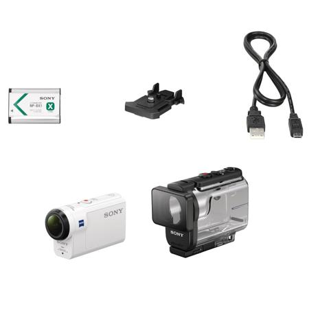 Sony HDR-AS300 Action Camera, with Balanced Optical SteadyShot, Wi