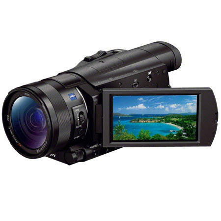 Sony FDR-AX100 4K Ultra HD Camcorder With Advanced Accessory Bundle