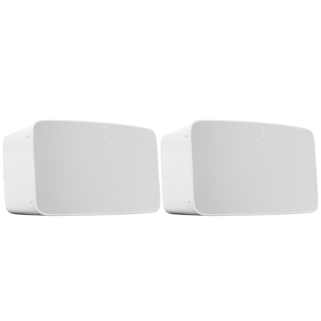 Sonos Five: Two Room Set - White