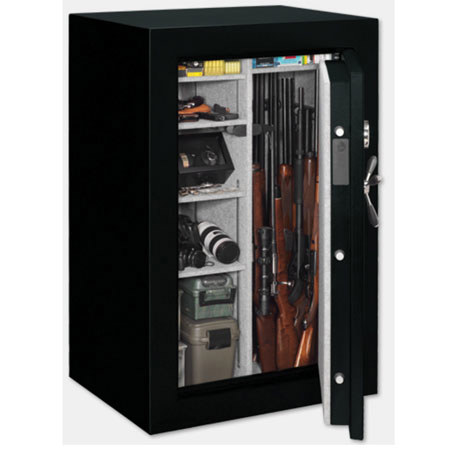 Stack-On 36 Gun Fire Rated Safe with Electronic Lock, Matte Black