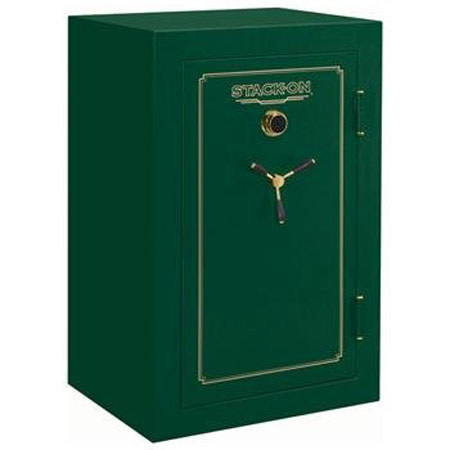 Stack-On 36 Gun Fire Rated Safe with Combination Lock, Matte Hunter Green