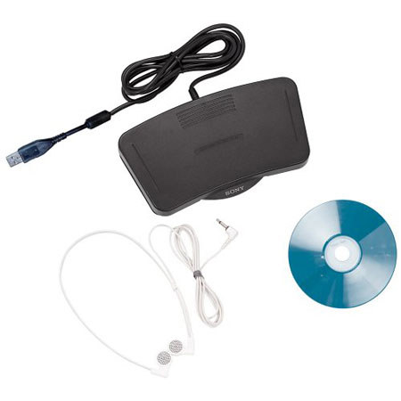 Sony FS85USB Footpedal Voice Recorder Transcription Kit