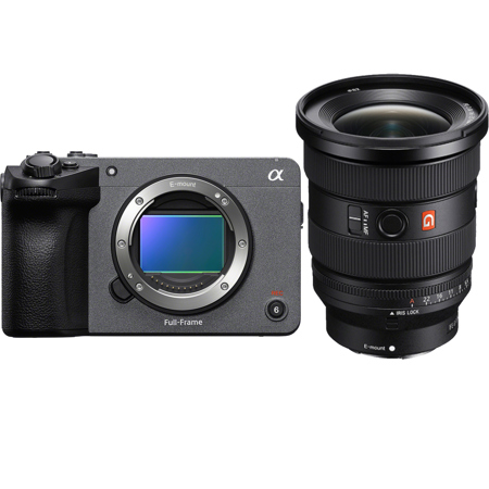 Sony FX5 Cinema Camera with FE 16-35mm f/2.8 GM II G Master Lens