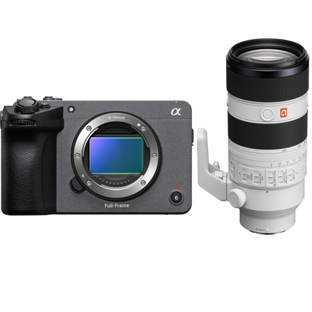 Sony FX5 Cinema Camera with FE 70-200mm f/2.8 GM OSS II G Lens