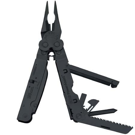 SOG B67 Powerassist EOD Multi-Tool V-Cutter, Black