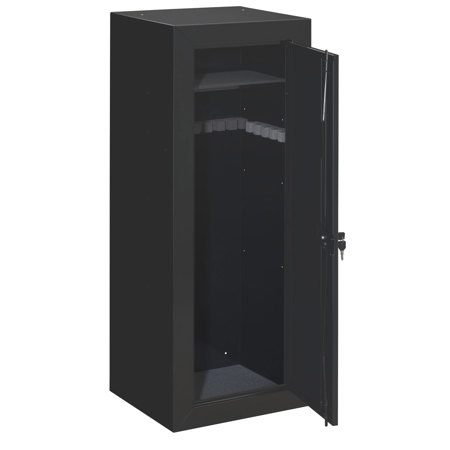 Stack-On 22 Gun Security Cabinet with Foam Barrel Rest, Black