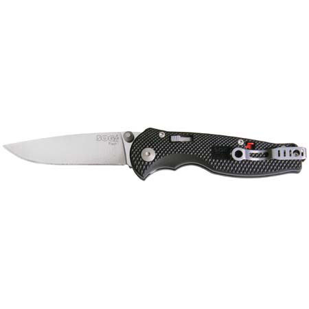 SOG FSA7 Flash I, Folding Knife 2.5in Polished Blade