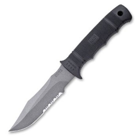 SOG M37K Seal Pup, Fixed Knife 4.75in Powder Coated