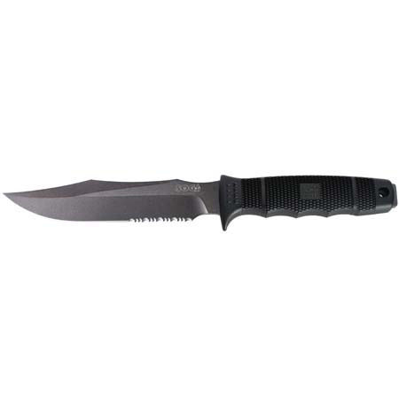 SOG S37 Seal Team, Fixed Blade Knife 7in Grey Coated
