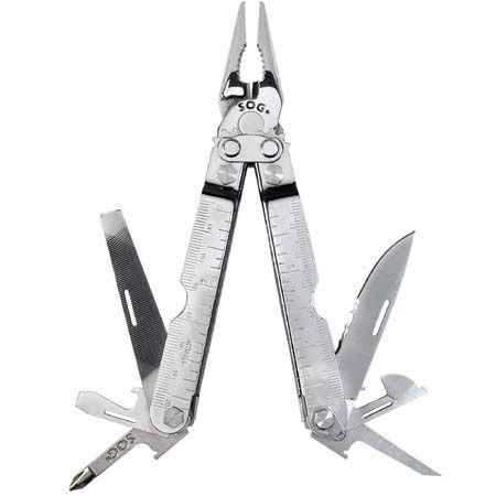 SOG S44 Pocket Powerplier Multi-Tool, Seven Components