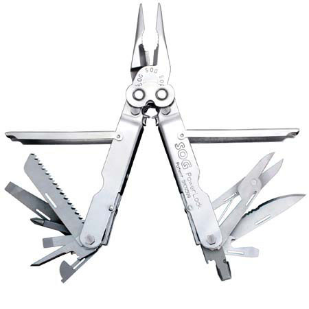 SOG S61 Powerlock EOD Multi-Tool, Fourteen Components