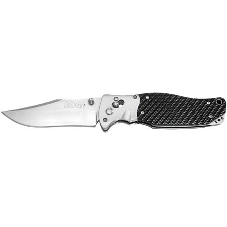 SOG S95 Tomcat 3.0, Folding Knife 3.75in Satin Blade
