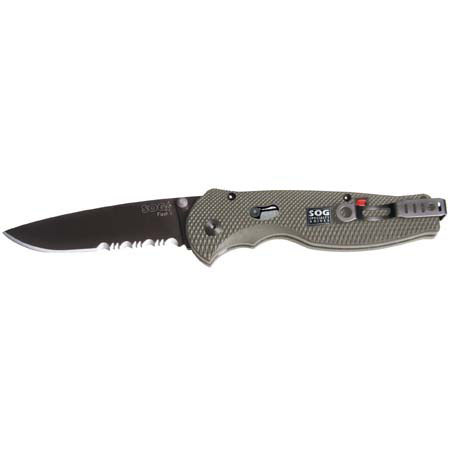 SOG STGFSA98 Flash II Folding Knife with 3.5in Blade