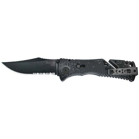 SOG TF1 Trident, Folding Knife 3.75in Black Nitride