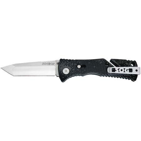 SOG TF6 Trident, Folding Knife 3.75in Tanto Style Blade